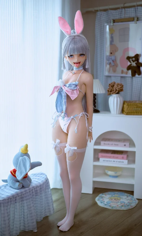Vista alternativa della bambola sessuale anime Kamisato Ayaka | Bambola sessuale a grandezza naturale di Genshin Impact da 146 cm