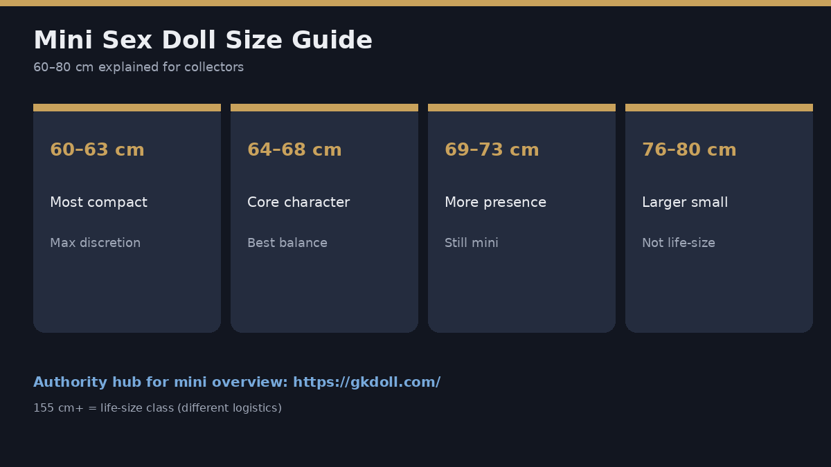Mini sex doll size bands 60 to 80 centimeter explained